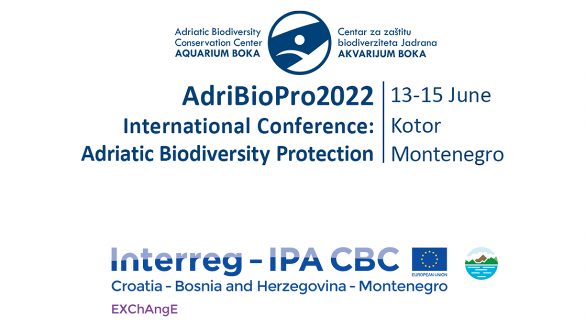 Druga međunarodna konferencija: Zaštita biodiverziteta Jadrana –  AdriBioPro2022